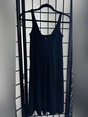 CAbi Black Sleeveless Maxi Dress